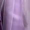 1 Yard Light Lilac Crystal Organza Fabric Sheer Shiny Lightweight Polyester 58/59 inches wide